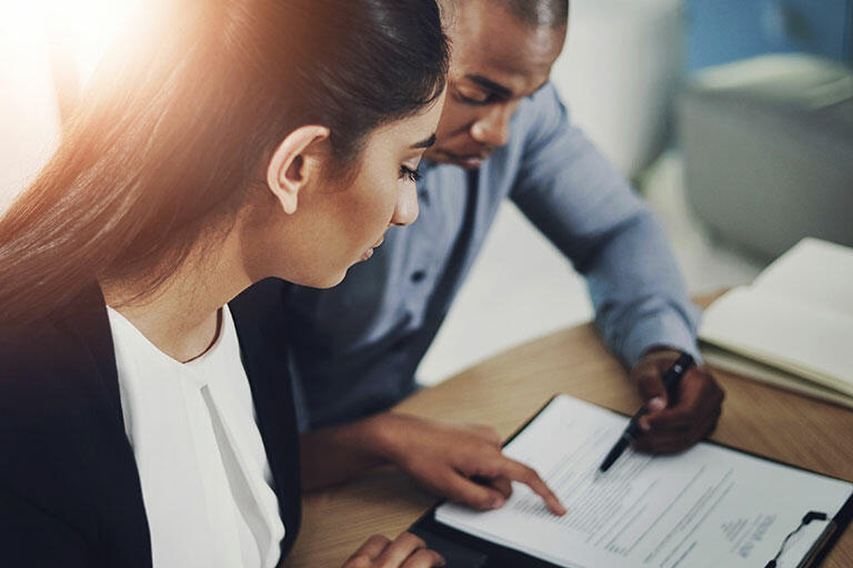 Photo illustrant le renouvellement de la période d'essai